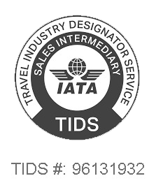 IATA Travel Industry Designator Service, sales intermediary. TIDS number 9613932.